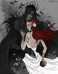 Hades and Persephone by IrenHorrors