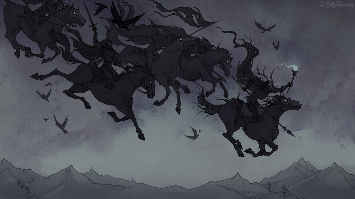 Wild Hunt by IrenHorrors