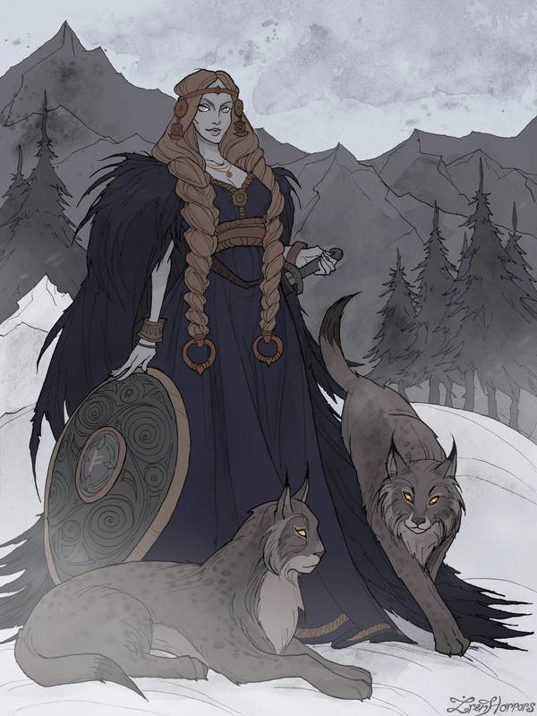 Freya by IrenHorrors