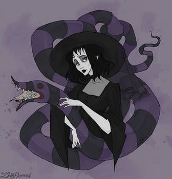 Lydia Deetz by IrenHorrors