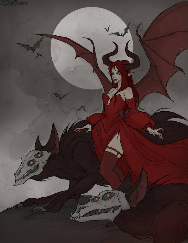 Drawlloween Monster by IrenHorrors