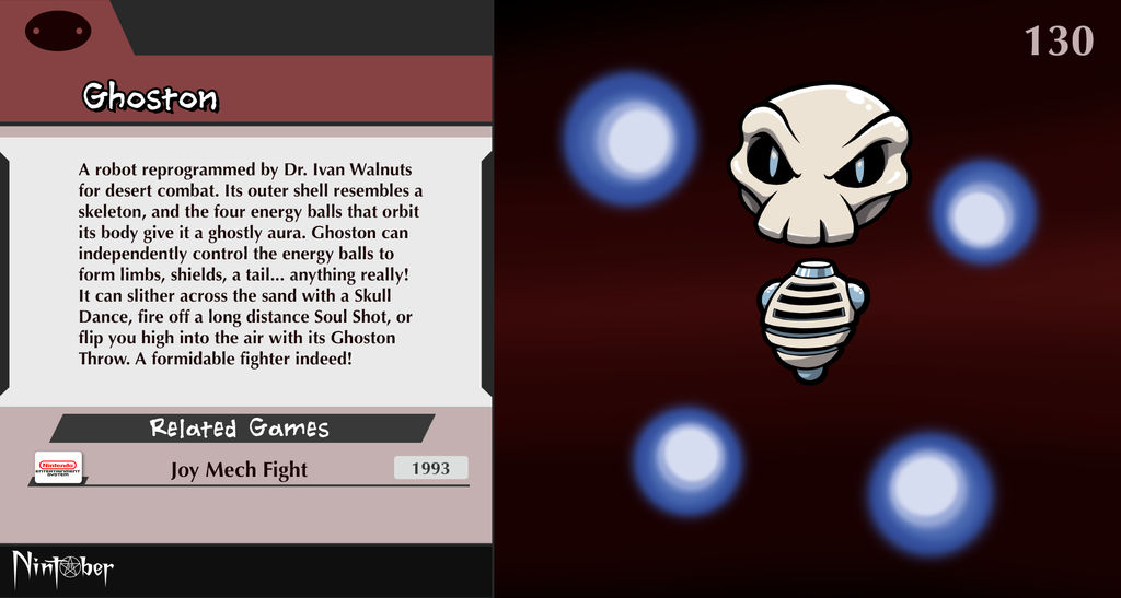 Nintober #130. Ghoston by fryguy64