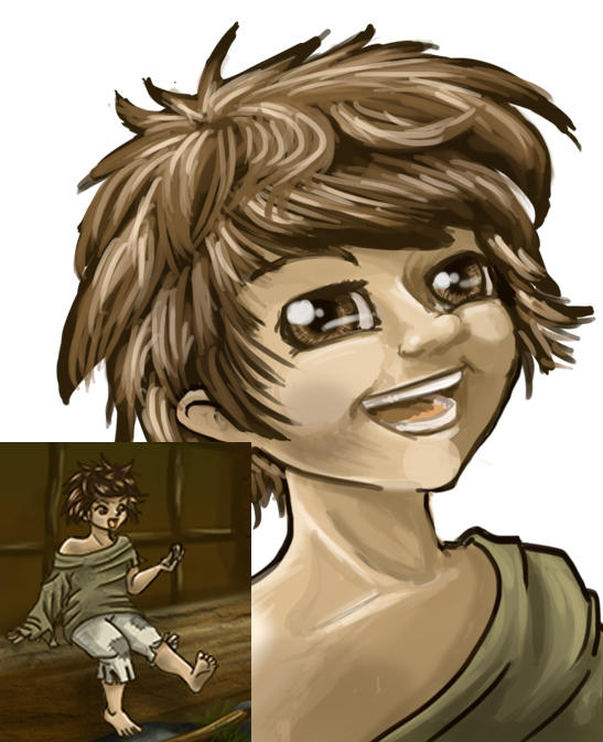 Barkeep's son by axemsir
