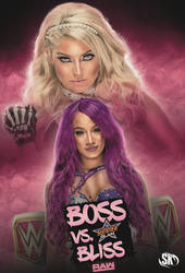 SummerSlam 17 Alexa vs Sasha by SK-Graphix
