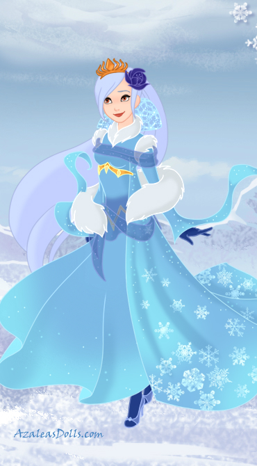Snow Queen Dress-up by AzaleasDolls on DeviantArt
