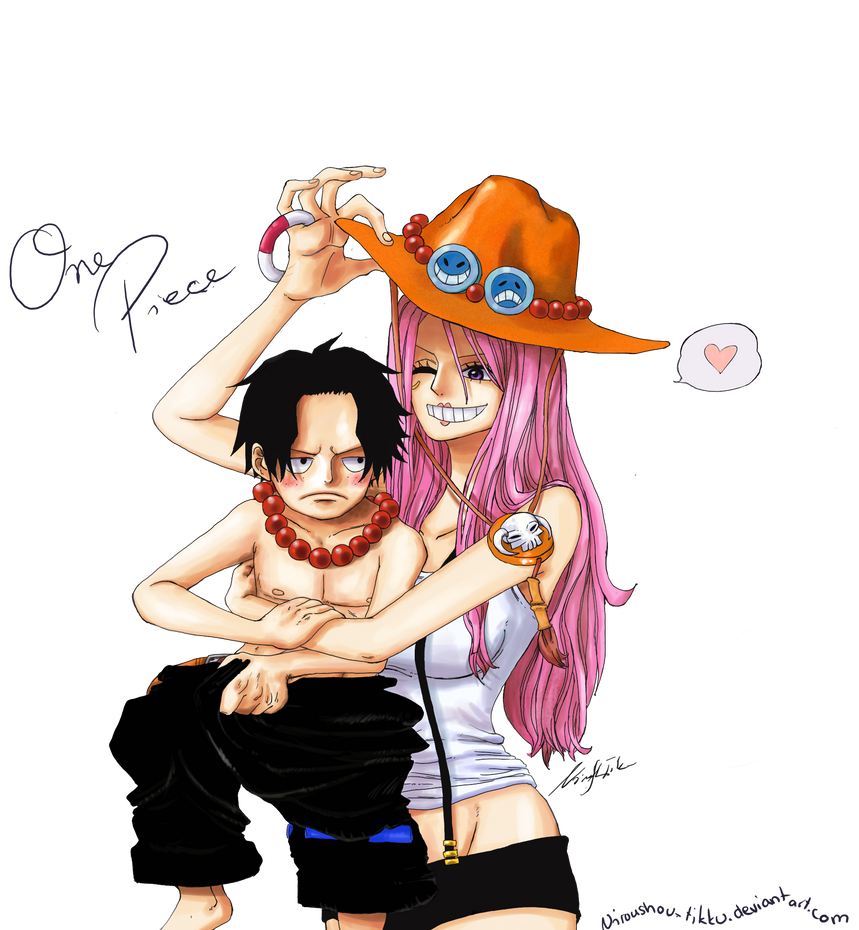 Bonney x Ace by Opirou