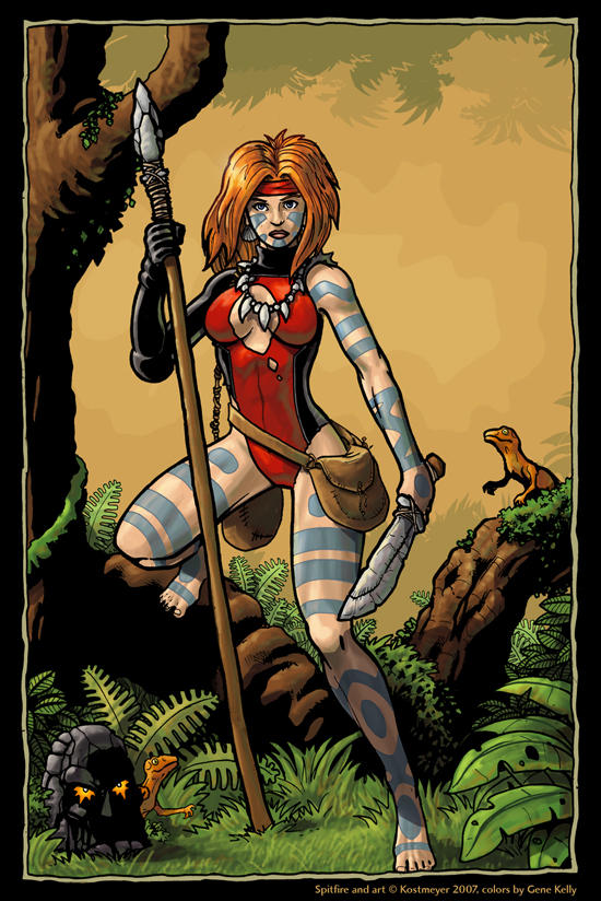 Savage Land Spitfire by Kostmeyer