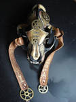 Steam cyber cougar skull by missmonster
