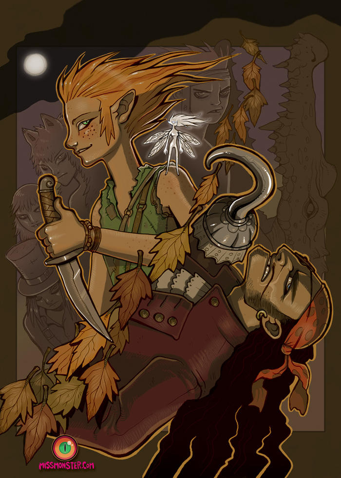 Peter Pan card by missmonster