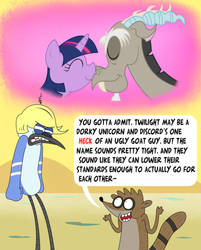 Rigby Likes Discolight by Cartuneslover16