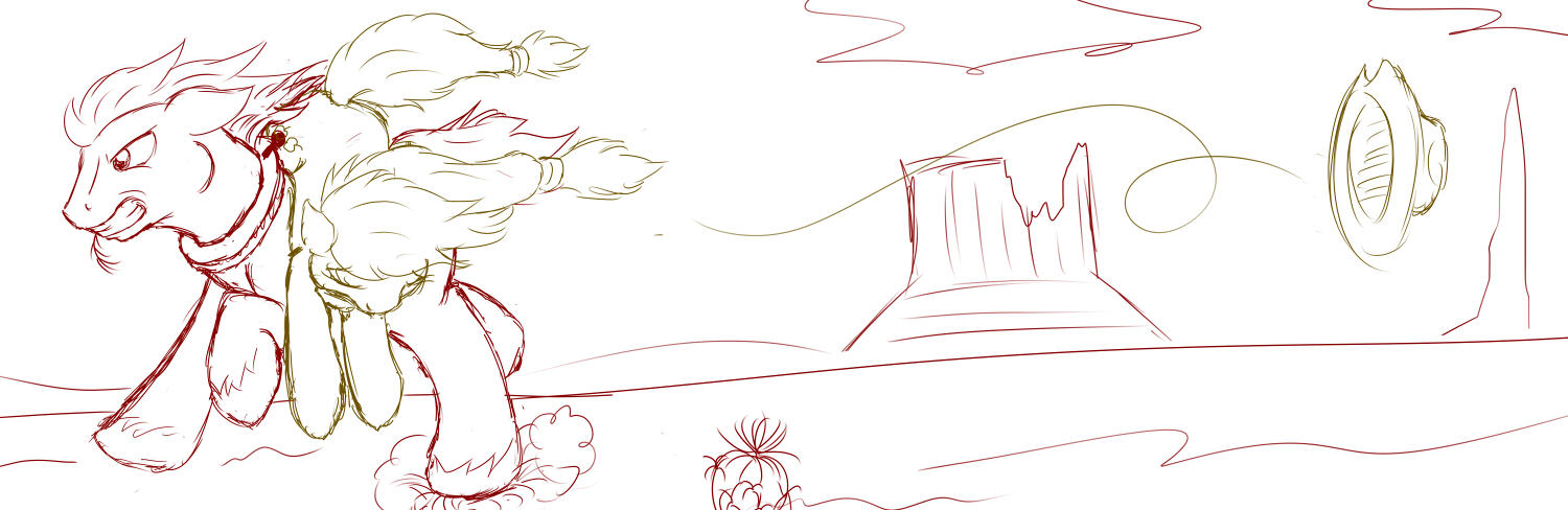 Big Mac Saving AJ WIP by InkyBeaker