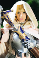 Saber Lily cosplay by MahoCosplay