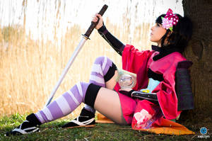 Cosplay Momohime from Oboro Muramasa by MahoCosplay