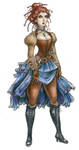 Steampunk Girl by suburbanbeatnik