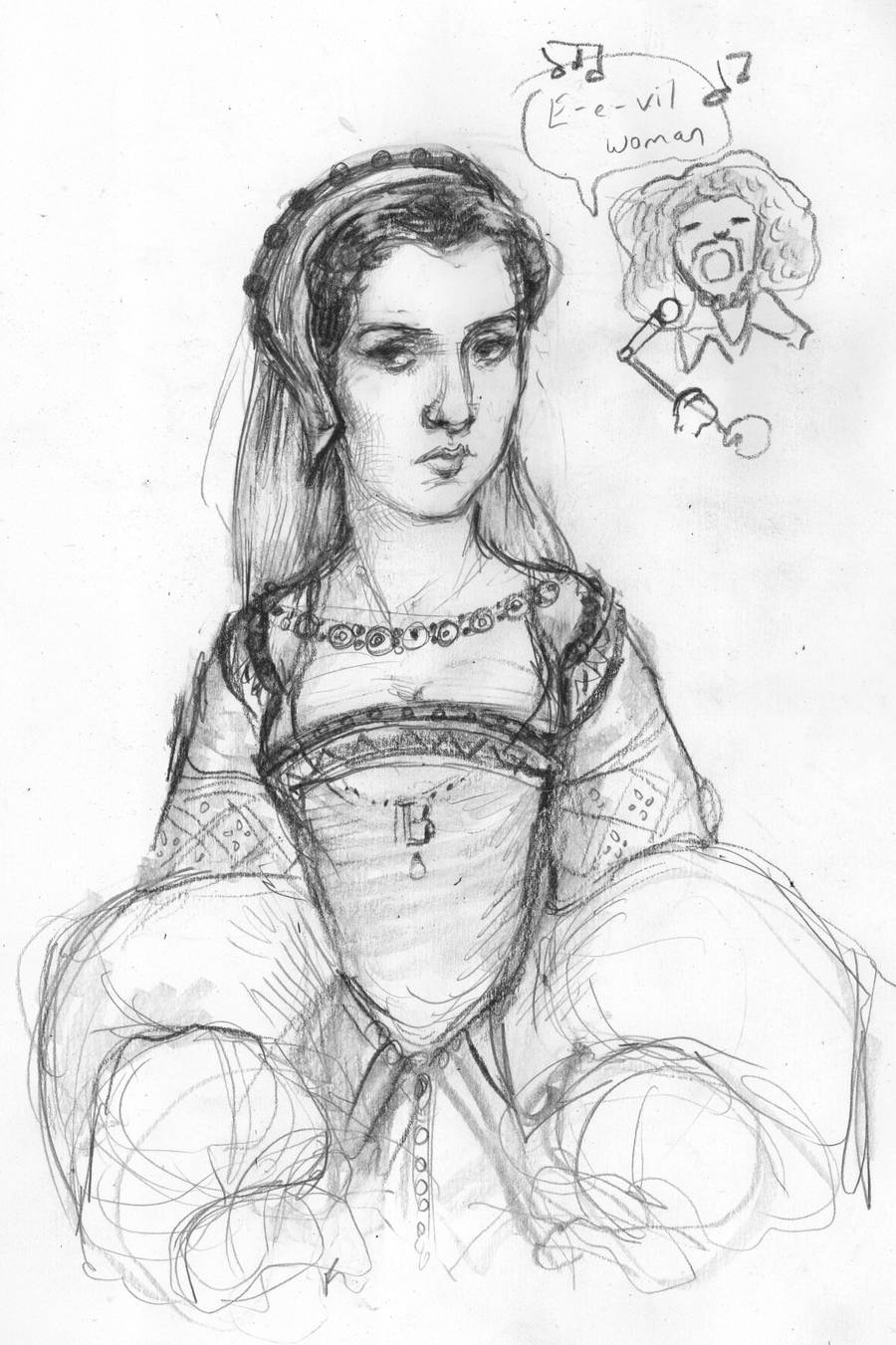 Anne Boleyn by suburbanbeatnik