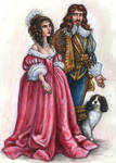 Queen Mariana and Prince-Consort Carolus by suburbanbeatnik
