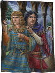 Edward II and Piers Gaveston by suburbanbeatnik
