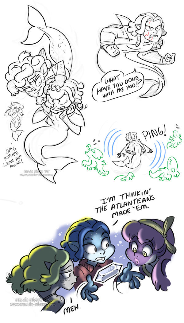 Ecco scribbles by Yamita