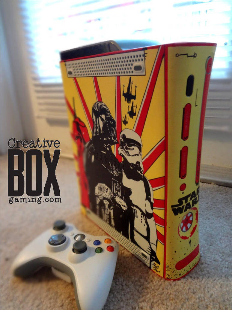 Star Wars Custom Xbox 360 Console by CreativeBoxGaming on DeviantArt