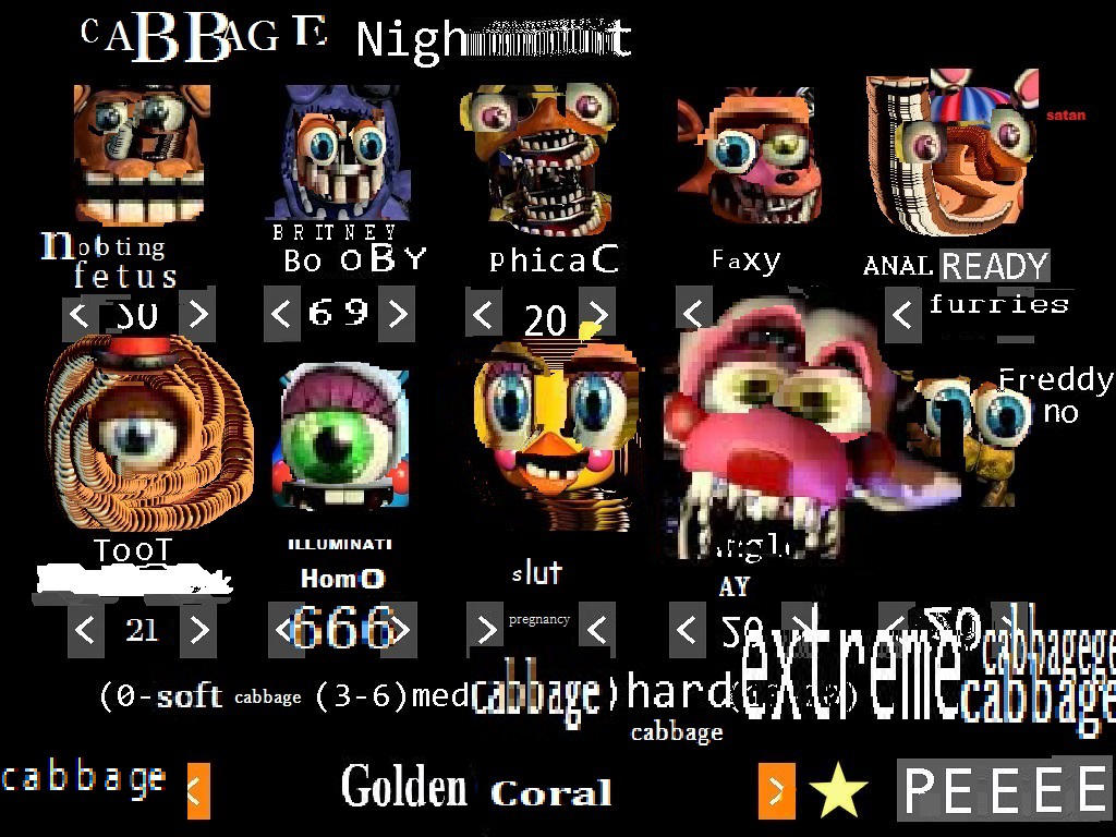 Cabbage Night by SpookyFNAFshiz on DeviantArt