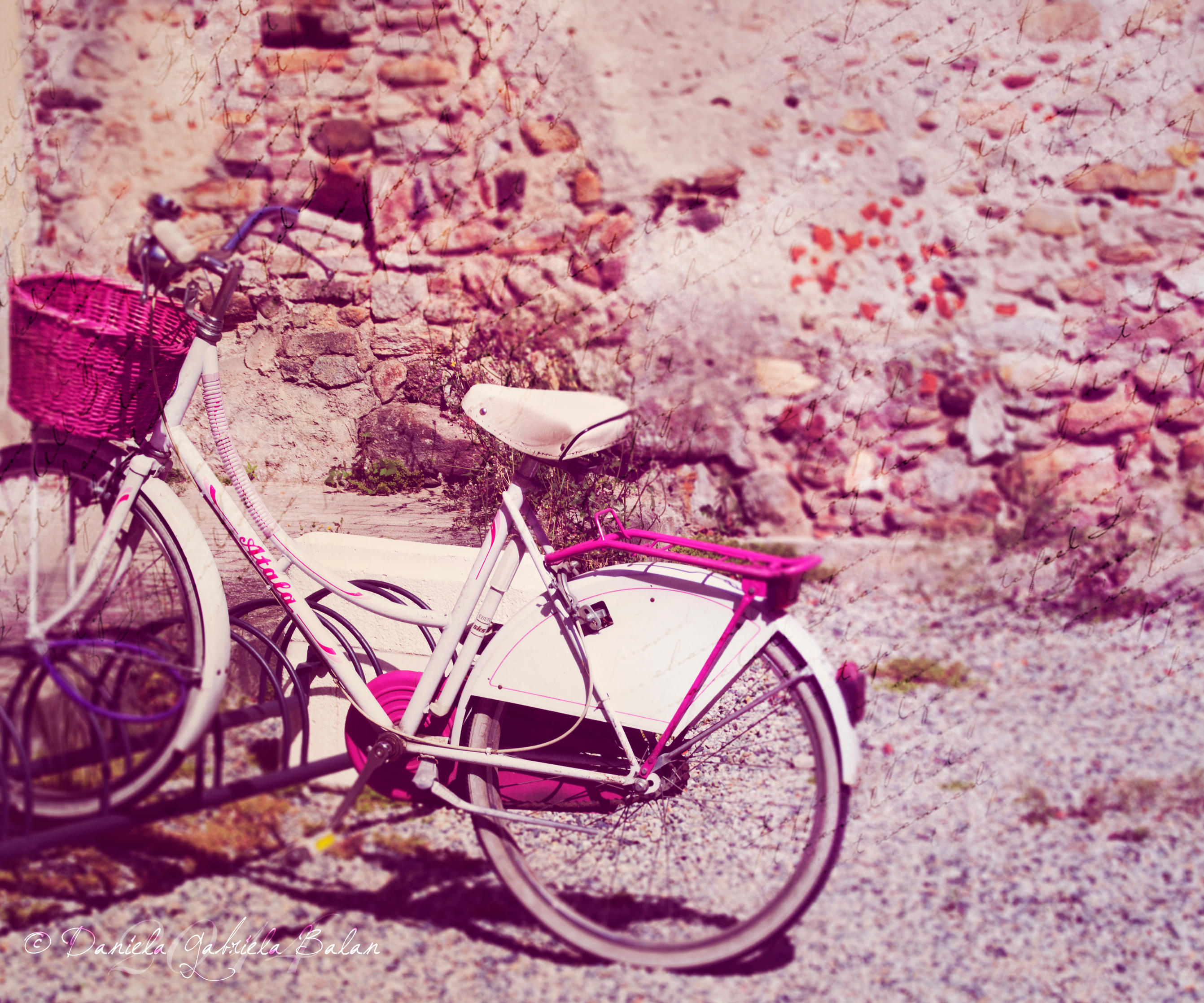 Biking in pink. by NevhariaDGB