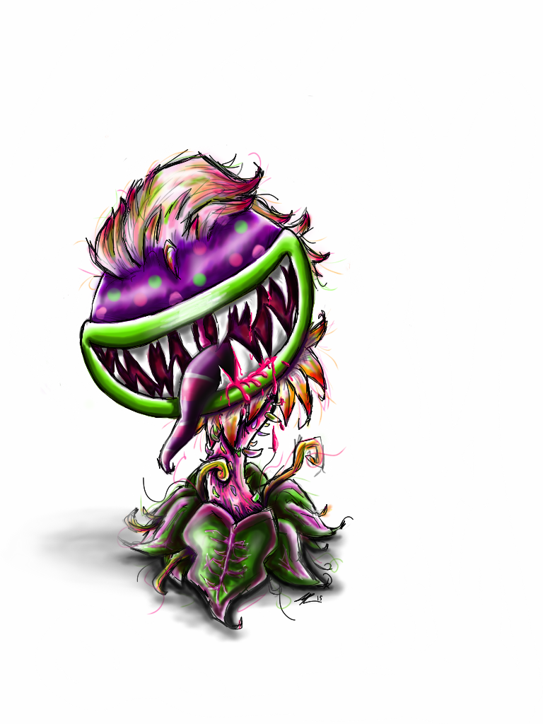 It's finally time to add chomper to my list of plants vs zombies chara...