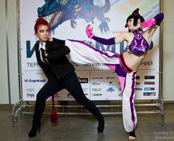 Viper VS Juri by Freia-Raven