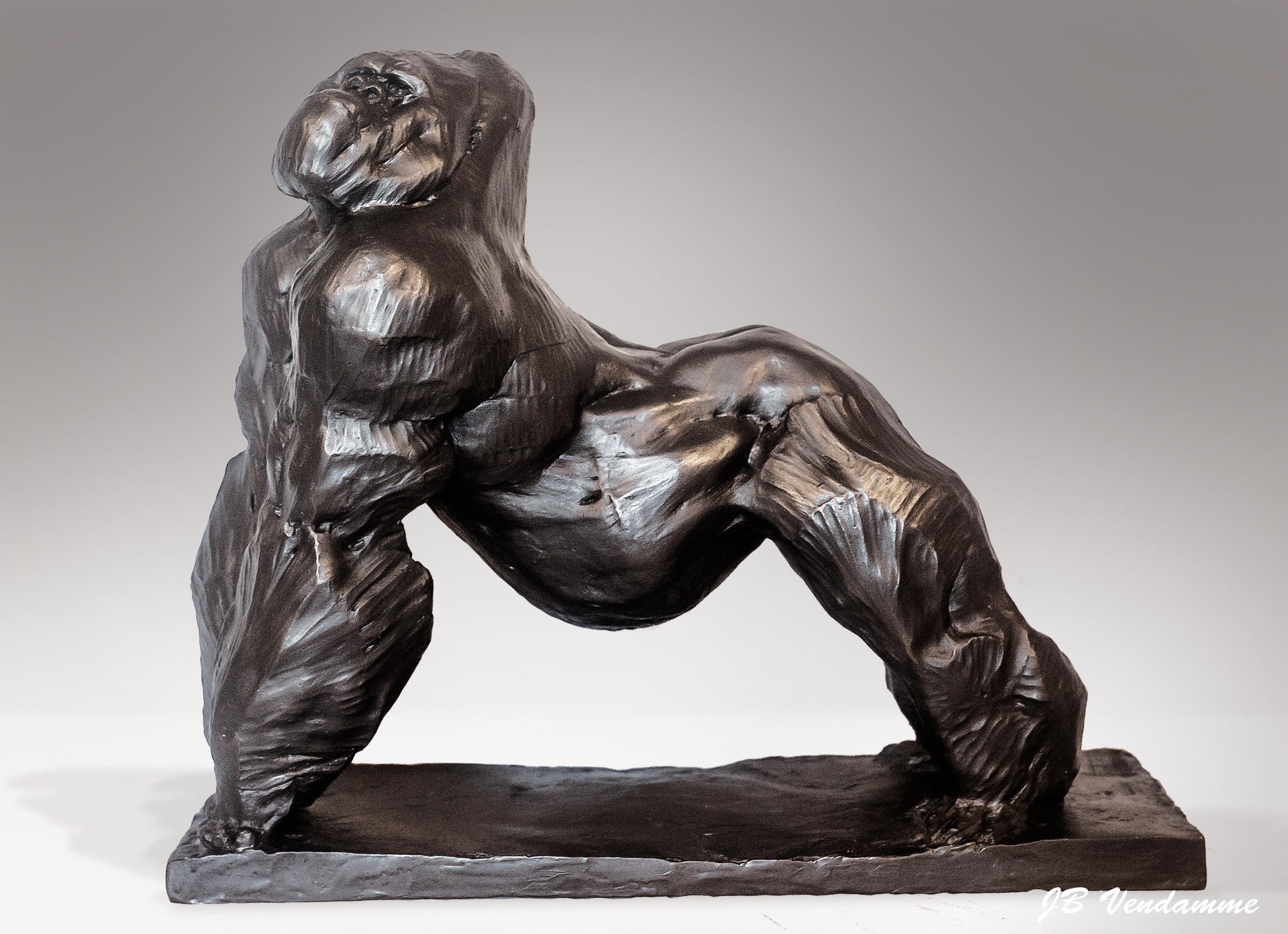 Bronze Silverback by JBVendamme