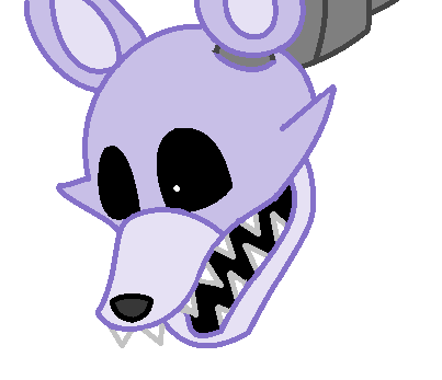 FNAF Base 12 - Fox/Wolf Head by Autistic-Zydrate