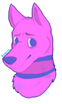 Pink Pup .:Comm:. by Atomic52