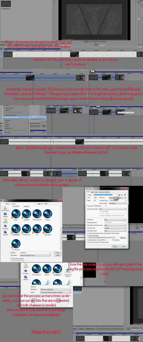 tutoriales para sony vegas pro 11 How to render a video in hd with sony vegas: 14 steps.