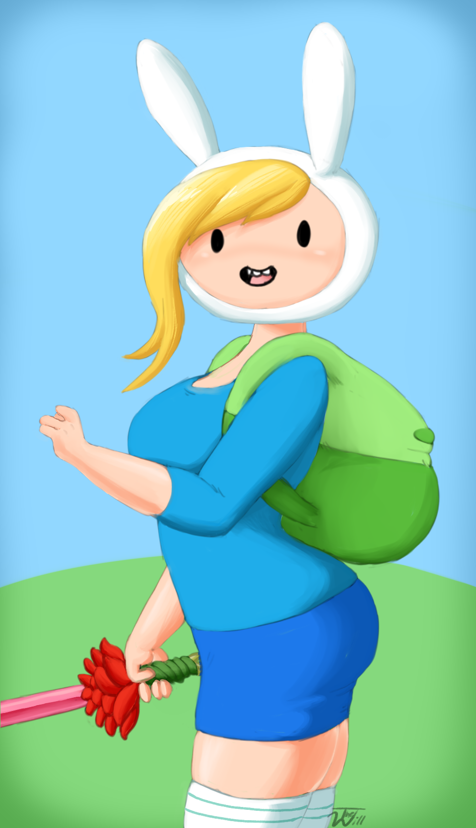Fionna Painting By Willcayfyeld On Deviantart