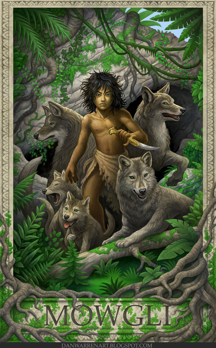 Jungle Book- Mowgli by GoldenDaniel