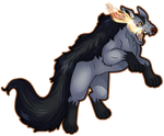 Mightyena Used Firefang by XyvernArtworks