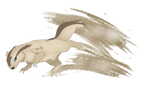 Linoone Used Sand Attack! by XyvernArtworks