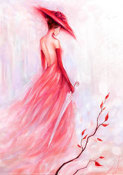 lady in red by Manticora-Miorro