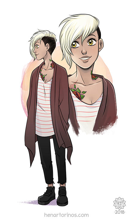 Iyari's new look by HenarTorinos
