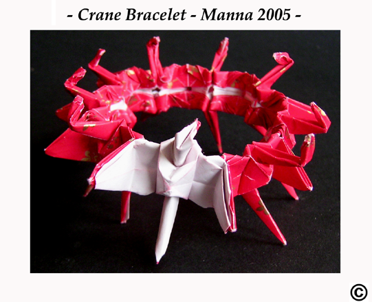 Crane Bracelet by MannaOri