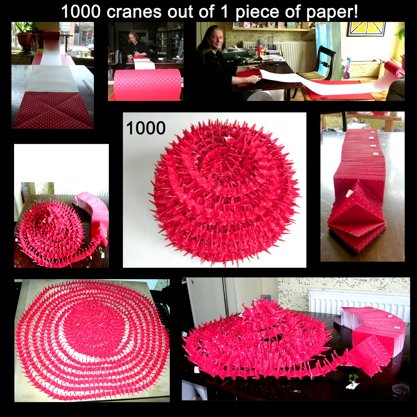 1000 cranes out of 1 by MannaOri