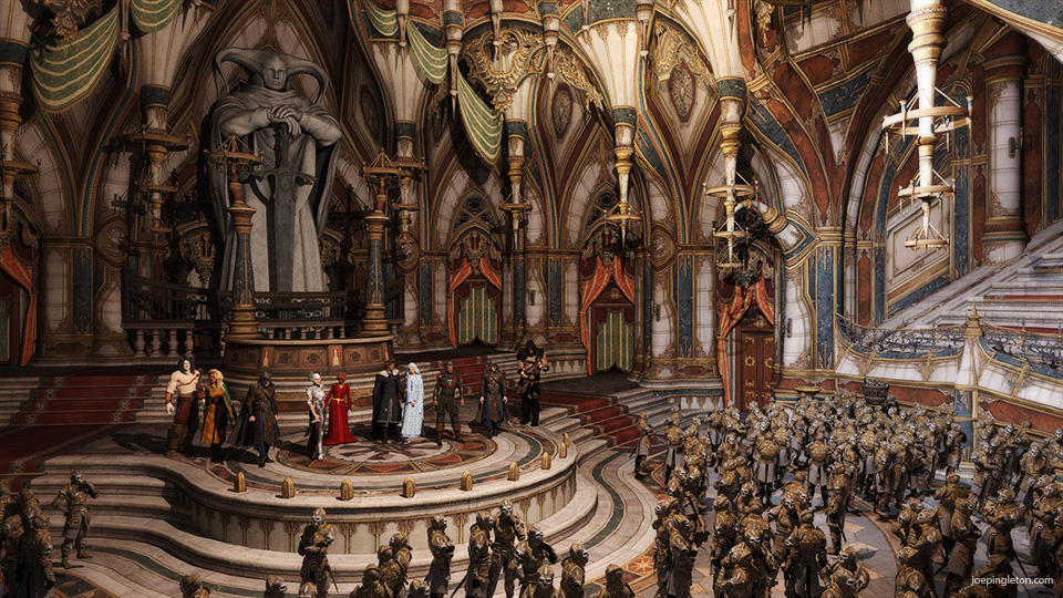 Hall of Heroes by JoePingleton