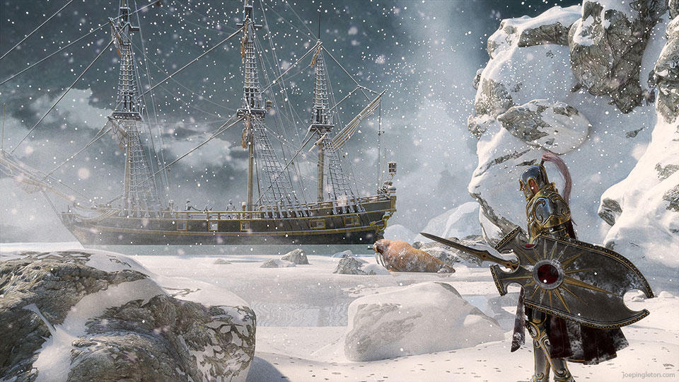 The White Sea by JoePingleton