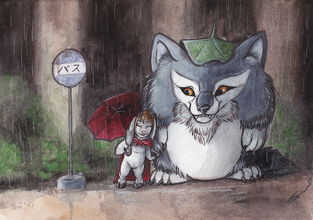 My Neighbor the Werewolf by shiverz