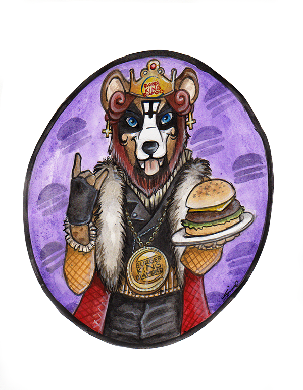 Burger-King Diamond by shiverz