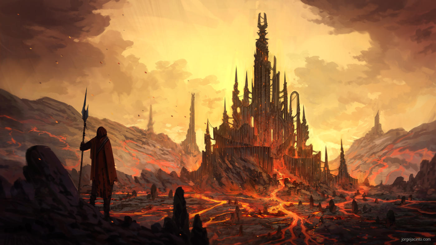 Dark Fortress by JJcanvas