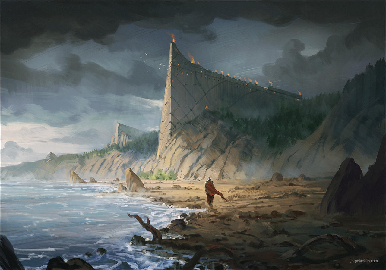 Coastal Fortress by JJcanvas