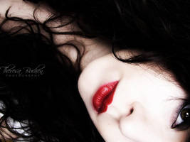 red wine lips by Resiii