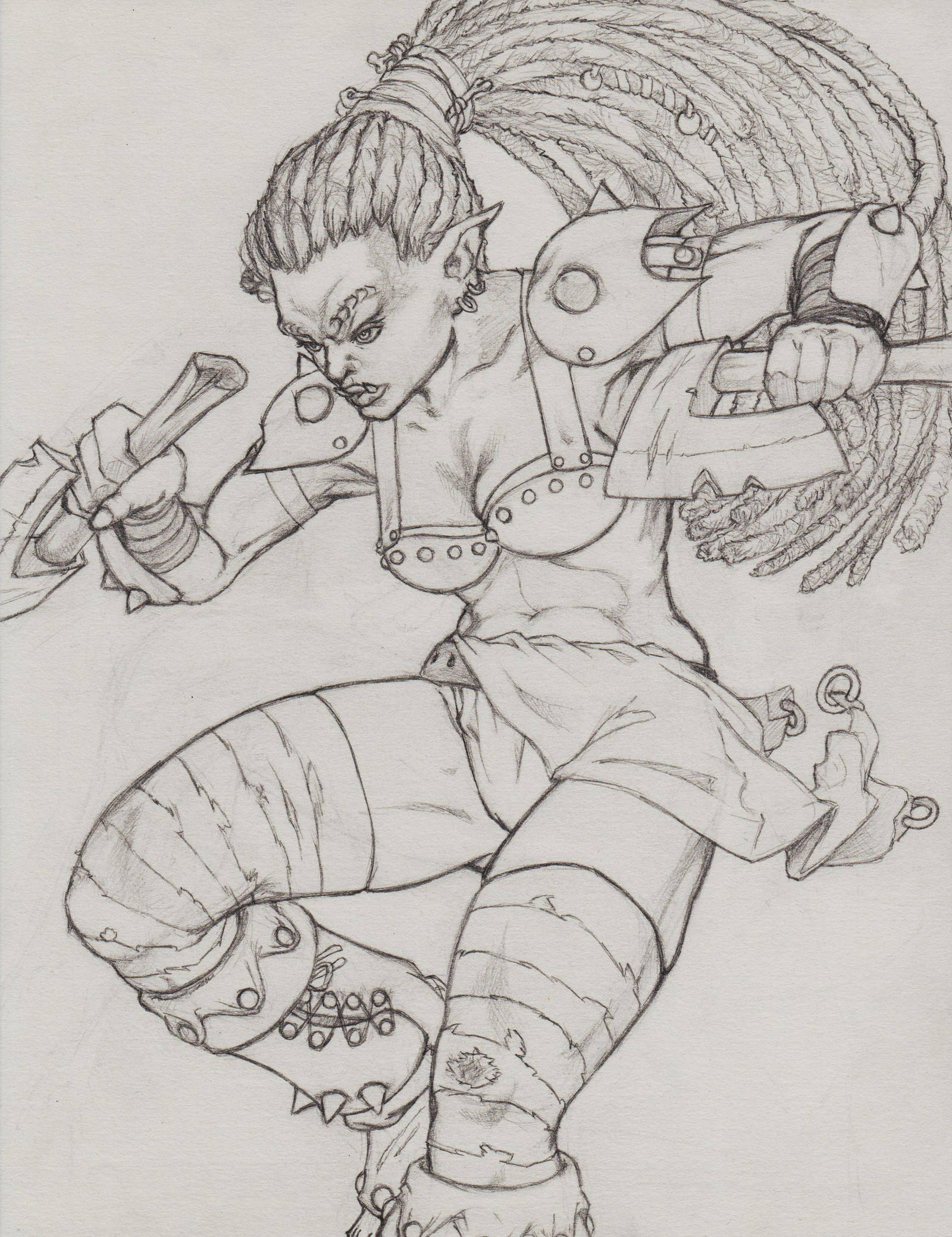 Orc Warrior by doka248
