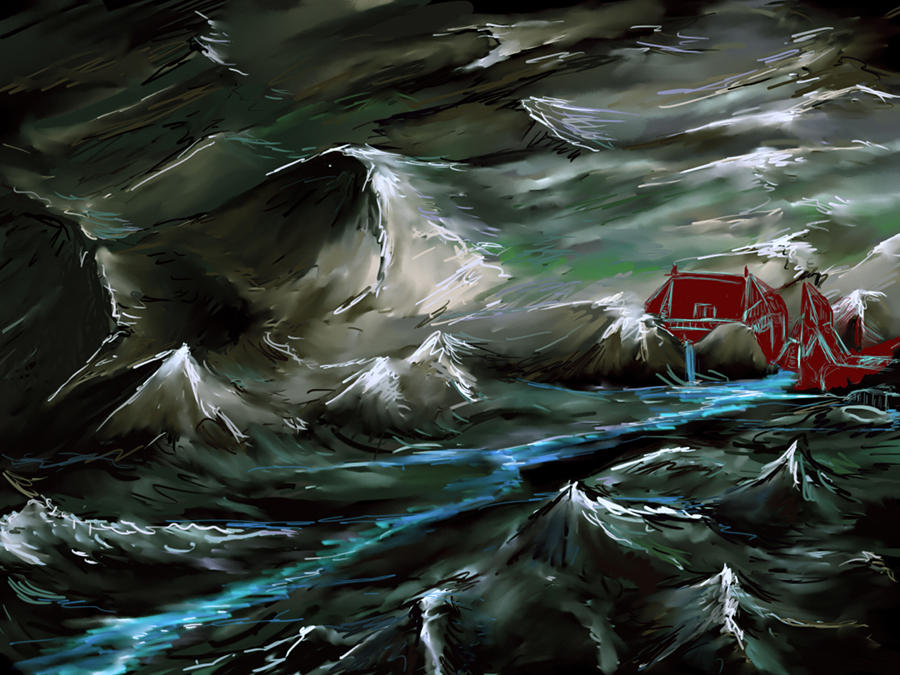 Foot of Mount Rerir by JuMclia on DeviantArt