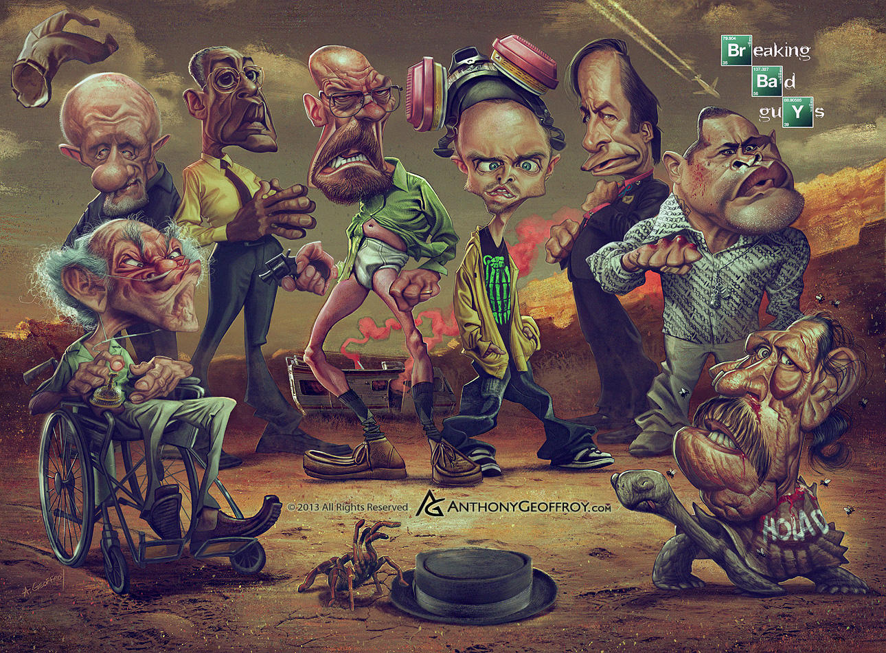 Breaking Bad Guys by AnthonyGeoffroy