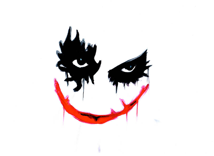 Joker's smile by minnimus5 on DeviantArt
